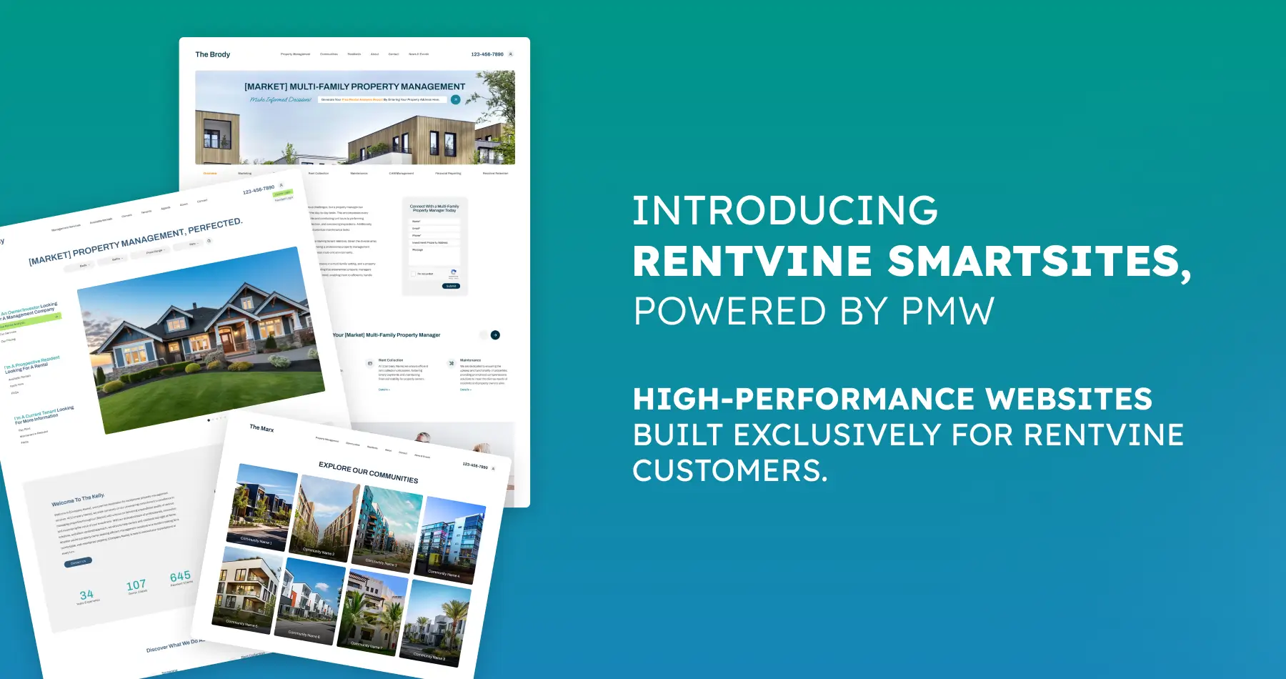 Rentvine Smartsites Powered by PMW: Unlocking More Doors for Property Managers